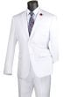CCO Men's Outlet 2 Piece Wool Feel Executive Suit - Adjustable Waistband