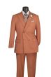 Amber Suit Double Breasted Suit for Men Peak Lapel