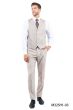 Sean Alexander Men's 3 Piece Executive Suit - Tweed Look