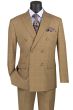 CCO Men's Outlet 2 Piece Modern Fit Suit - Windowpane