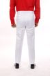 Tazio Men's Slim Fit Tuxedo Pants - Shiny Satin