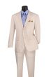 CCO Men's Outlet 2 Piece Seersucker Suit - Notch Lapel