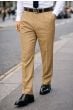 Camel Mens Pleated Pants