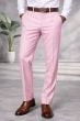 Pink Slacks Dress Pants for a Man