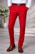 Red Slacks Dress Pants for a Man
