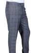 Black Slacks Flat Front Men's Dress Pants