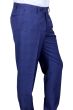 Sapphire Blue Slacks Flat Front Men's Dress Pants