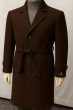 Brown Trench Coat Mens Overcoat
