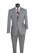 Vinci Men's 2 Piece Poplin Discount Suit - Slim Fit