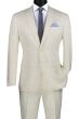 CCO Men's Outlet 2 Piece Slim Fit Suit - Stylish Accented Patterns