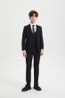 Stacy Adams Boy's 5 Piece Suit in Solid Colors - Varied Ties