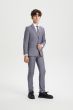 Stacy Adams Boy's 5 Piece Suit in Solid Colors - Varied Ties