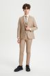 Stacy Adams Boy's 5 Piece Suit in Solid Colors - Varied Ties
