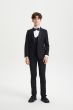 Stacy Adams Boy's 5 Piece Tuxedo in Solid Colors - Varied Bowties