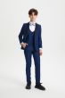 Stacy Adams Boy's 5 Piece Tuxedo in Solid Colors - Varied Bowties