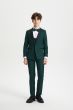 Stacy Adams Boy's 5 Piece Tuxedo in Solid Colors - Varied Bowties