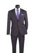 Vinci Men's 2 Piece Slim Fit Suit - Adjustable Waistband