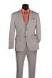 Vinci Men's 2 Piece Slim Fit Suit - Adjustable Waistband