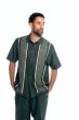 Silversilk Men's 2 Piece Short Sleeve Walking Suit - Mini Circles