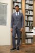 Stacy Adams Men's 3 Piece Hybrid Suit - Bold Reversible Vest 