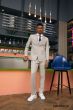 Stacy Adams Men's 3 Piece Hybrid Suit - Textured Solid