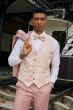 Stacy Adams Men's 3 Piece Hybrid Suit - Pinstripe Pattern