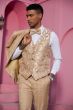 Stacy Adams Men's 3 Piece Hybrid Suit - Reversible Vest 