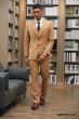 Stacy Adams Men's 3 Piece Hybrid Suit - Windowpane Pattern