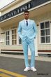 Stacy Adams Men's 3 Piece Hybrid Suit - Solid Texture