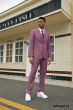 Stacy Adams Men's 3 Piece Hybrid Suit - Solid Texture