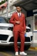 Stacy Adams Men's 3 Piece Hybrid Suit - Solid Texture