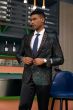 Stacy Adams Men's Hybrid Fit Sport Coat - Golden Floral Pattern