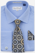 Karl Knox Men's French Cuff Shirt Set - Ornamental Medallion