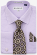 Karl Knox Men's French Cuff Shirt Set - Ornamental Medallion