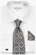 Karl Knox Men's French Cuff Shirt Set - Ornamental Medallion
