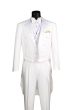 CCO Men's Outlet 3 Piece Tuxedo with Tails - Luxurious Wool Feel