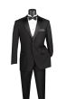 Vinci Men's 2 Piece Wool Feel Tuxedo - 2 Button Jacket
