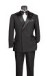 Vinci Men's 2 Piece Tuxedo - Double Breasted