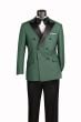 Hunter Green Tuxedo for Men Double Breasted Tuxedo