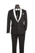 Black Tuxedo for Men Stretch Fabric Slim Fit Tuxedo