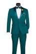 Vinci Men's 2 Piece Slim Fit Tuxedo - Luxurious Stretch Fabric