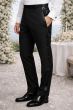 Black Pants Black Tuxedo Pants Flat Front Pants