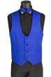 Vinci Men's 3 Piece Wool Feel Slim Fit Tuxedo - Jacquard Fabric