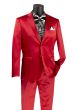 CCO Men's Outlet Wool Feel 2 Piece Ultra Slim Fit Suit - Sleek Sharkskin