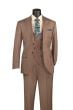 Toast Glen Plaid Suit Mens Classic Suits Flat Front Pants