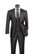 CCO Men's Outlet 3 Piece Executive Suit - Classic Glen Plaid