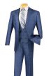 CCO Men's Outlet 3 Piece Executive Suit - Classic Glen Plaid