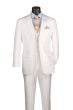 White Mens Suit 3 Piece Suit Notch Lapel Plus Size Clothing