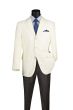 CCO Men's Single Breasted Poplin Outlet Blazer - 3 Button