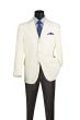 Vinci Men's Single Breasted Poplin Blazer - 3 Button Jacket